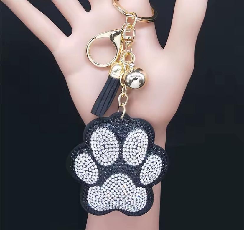 Animal Alliance Paw Print Keyring