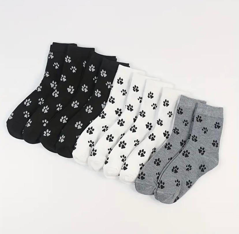 Paw Print Logo socks