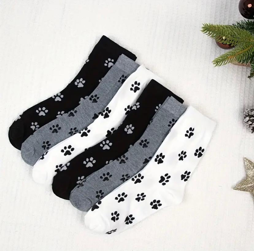 Paw Print Logo socks