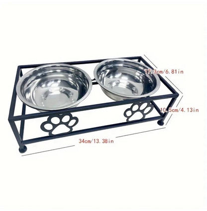 Raised feeding station