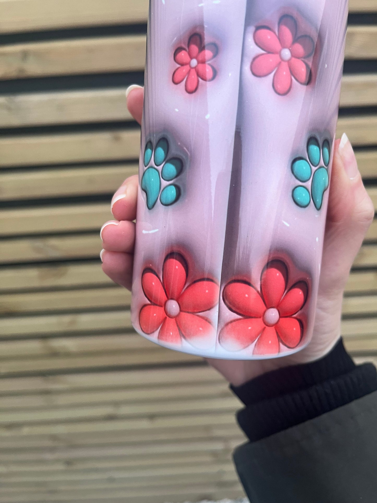 Pet Themed Tumbler 20oz - Blooper | Pawsitively Purrfect