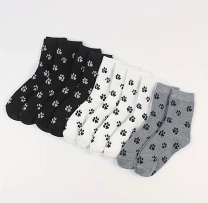 Paw Print Logo socks