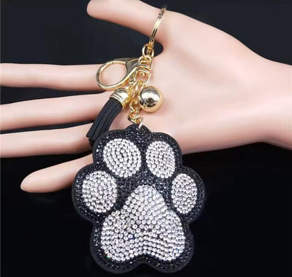 Animal Alliance Paw Print Keyring