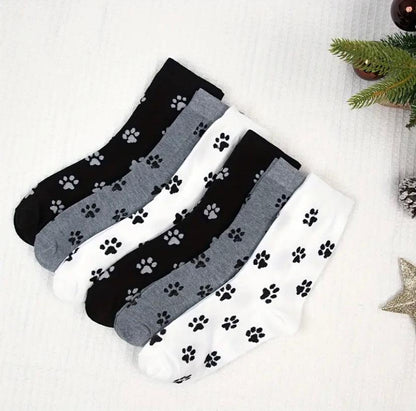 Paw Print Logo socks
