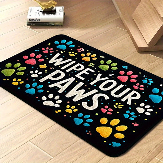 Washable Dog Mat / feeding mat / muddy paw mat
