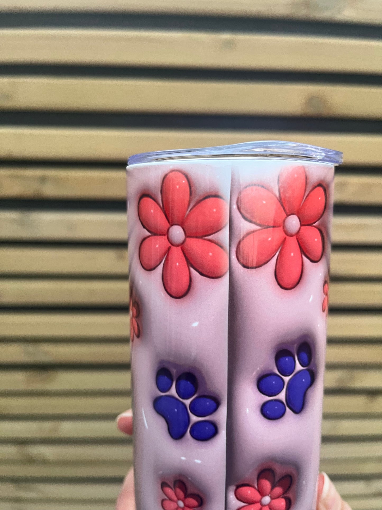 Pet Themed Tumbler 20oz - Blooper | Pawsitively Purrfect